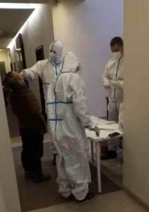 Testiranje u hodniku hotela